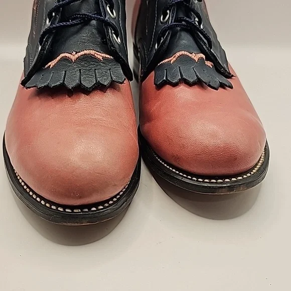 Laredo lace up boots, 9.5M - Picture 2 of 7